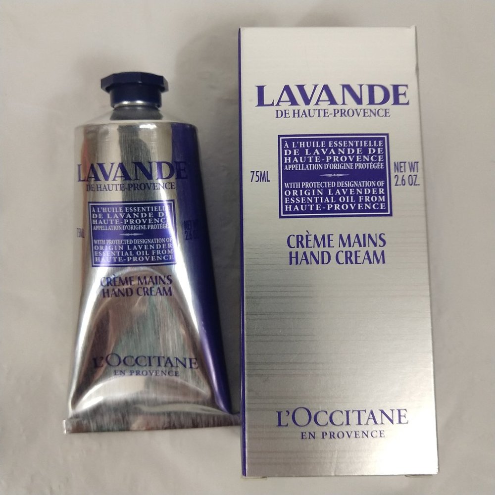 L' OCCITANE Discontinued Lavender Hand Cream 75ml NIB